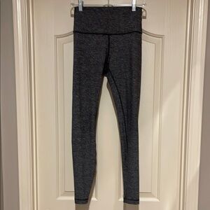 Lululemon Athletica Gray Leggings with High Waistband